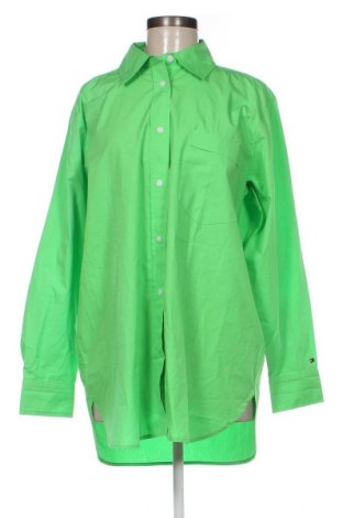 Γυναικείο πουκάμισο Tommy Hilfiger, Μέγεθος S, Χρώμα Πράσινο, Τιμή 46,16 €