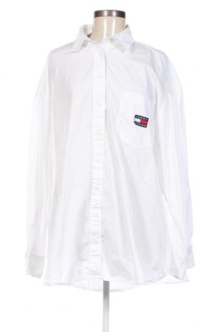 Γυναικείο πουκάμισο Tommy Jeans, Μέγεθος XL, Χρώμα Λευκό, Τιμή 55,89 €