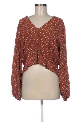 Γυναικείο πουκάμισο Topshop, Μέγεθος L, Χρώμα Καφέ, Τιμή 6,24 €
