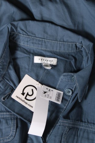 Γυναικείο πουκάμισο Topshop, Μέγεθος S, Χρώμα Μπλέ, Τιμή 7,42 €