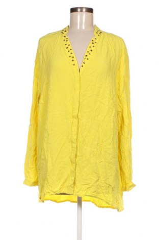 Дамска риза Ulla Popken, Размер XL, Цвят Жълт, Цена 16,80 лв.