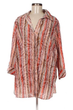 Γυναικείο πουκάμισο Ulla Popken, Μέγεθος XXL, Χρώμα Πολύχρωμο, Τιμή 13,07 €