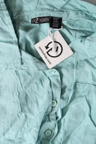 Γυναικείο πουκάμισο Up 2 Fashion, Μέγεθος 3XL, Χρώμα Μπλέ, Τιμή 10,67 €