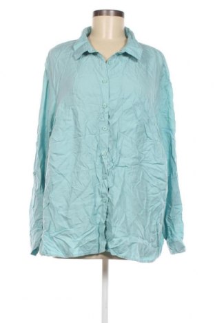 Γυναικείο πουκάμισο Up 2 Fashion, Μέγεθος 3XL, Χρώμα Μπλέ, Τιμή 13,76 €