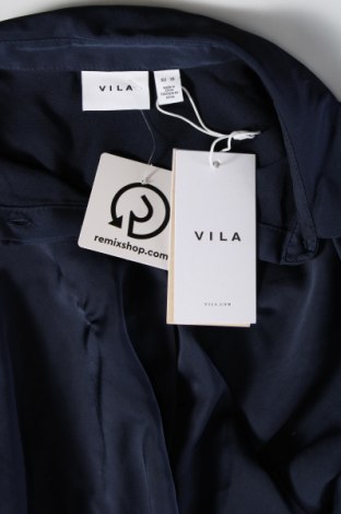 Γυναικείο πουκάμισο VILA, Μέγεθος M, Χρώμα Μπλέ, Τιμή 6,60 €