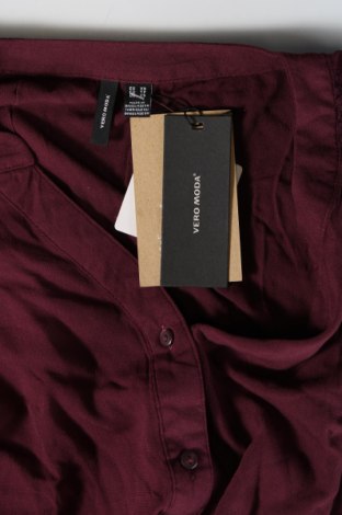 Γυναικείο πουκάμισο Vero Moda, Μέγεθος XS, Χρώμα Κόκκινο, Τιμή 7,01 €