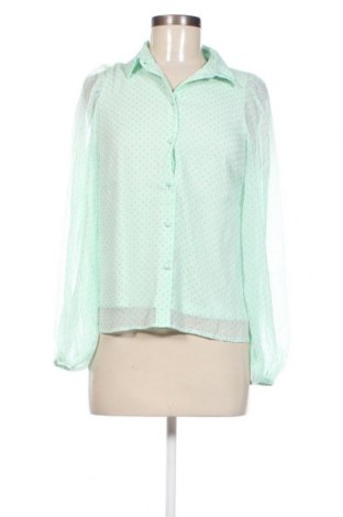 Γυναικείο πουκάμισο Vero Moda, Μέγεθος XS, Χρώμα Πράσινο, Τιμή 6,60 €