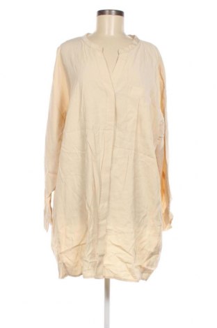 Γυναικείο πουκάμισο Violeta by Mango, Μέγεθος 4XL, Χρώμα  Μπέζ, Τιμή 12,37 €