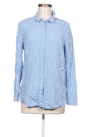 Γυναικείο πουκάμισο Xlnt, Μέγεθος L, Χρώμα Μπλέ, Τιμή 4,16 €