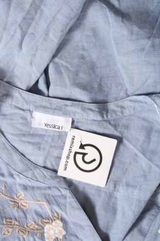 Dámska košeľa  Yessica, Veľkosť 5XL, Farba Modrá, Cena  14,18 €