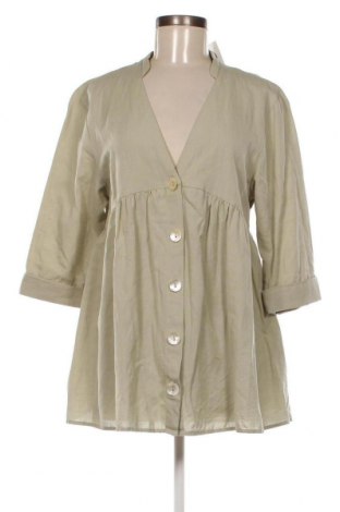 Γυναικείο πουκάμισο Zara, Μέγεθος S, Χρώμα Πράσινο, Τιμή 3,79 €