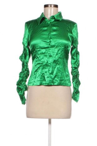 Дамска риза Zara, Размер S, Цвят Зелен, Цена 6,40 лв.
