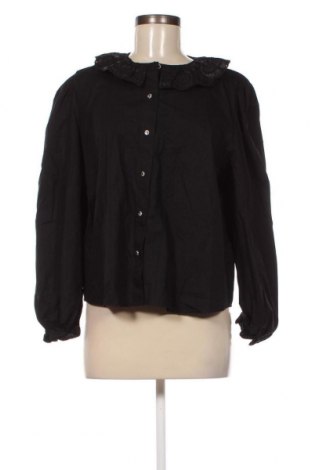Дамска риза Zara, Размер XL, Цвят Черен, Цена 18,00 лв.