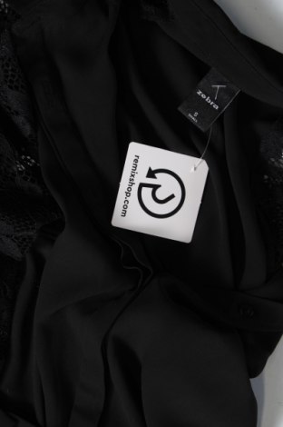 Γυναικείο πουκάμισο Zebra, Μέγεθος S, Χρώμα Μαύρο, Τιμή 12,79 €