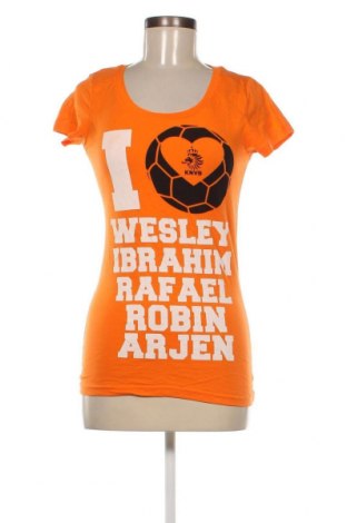 Дамска тениска, Размер M, Цвят Оранжев, Цена 5,25 лв.