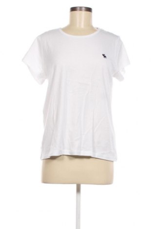 Damski T-shirt Abercrombie & Fitch, Rozmiar L, Kolor Biały, Cena 154,60 zł