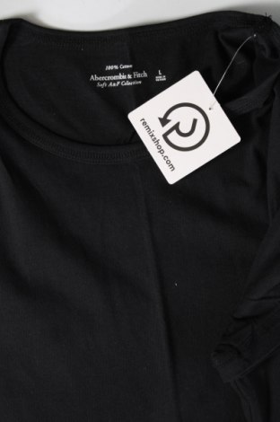 Дамска тениска Abercrombie & Fitch, Размер L, Цвят Черен, Цена 49,30 лв.