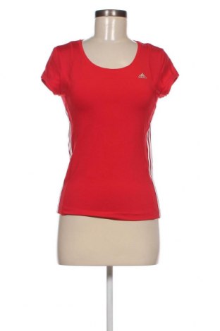 Damen T-Shirt Adidas, Größe S, Farbe Rot, Preis 13,92 €