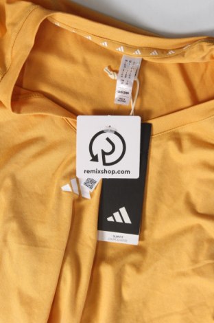 Damski T-shirt Adidas, Rozmiar L, Kolor Żółty, Cena 131,41 zł