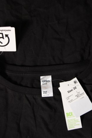 Дамска тениска Anko, Размер 3XL, Цвят Черен, Цена 21,00 лв.