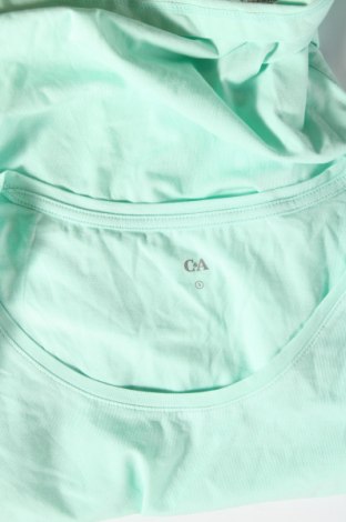 Дамска тениска C&A, Размер S, Цвят Зелен, Цена 13,00 лв.