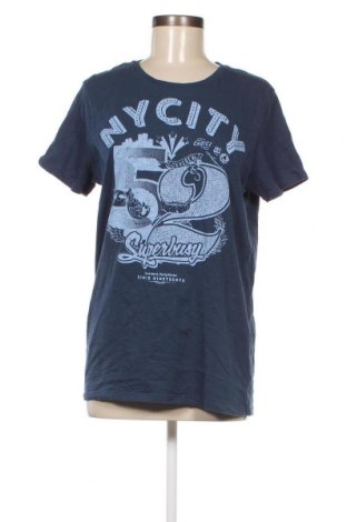 Γυναικείο t-shirt Clockhouse, Μέγεθος M, Χρώμα Μπλέ, Τιμή 6,11 €