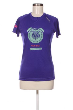 Γυναικείο t-shirt Craft, Μέγεθος S, Χρώμα Μπλέ, Τιμή 8,91 €