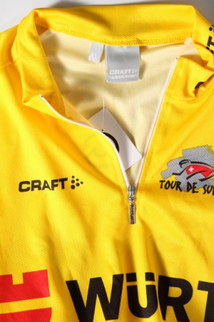Дамска тениска Craft, Размер XL, Цвят Жълт, Цена 14,20 лв.