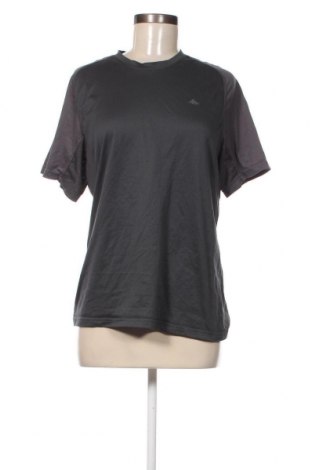 Γυναικείο t-shirt Decathlon, Μέγεθος L, Χρώμα Γκρί, Τιμή 5,47 €