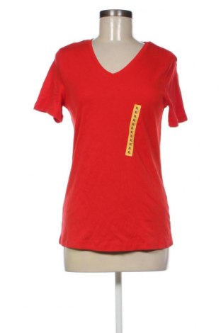 Γυναικείο t-shirt Defacto, Μέγεθος XL, Χρώμα Κόκκινο, Τιμή 7,16 €