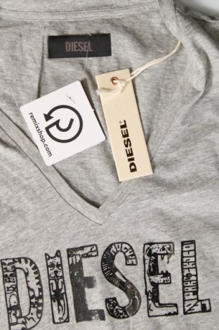 Γυναικείο t-shirt Diesel, Μέγεθος XS, Χρώμα Γκρί, Τιμή 70,10 €