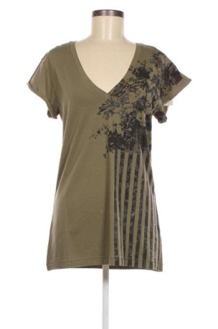 Γυναικείο t-shirt Diesel, Μέγεθος L, Χρώμα Πράσινο, Τιμή 28,04 €