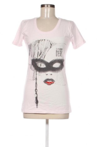 Γυναικείο t-shirt Diesel, Μέγεθος S, Χρώμα Λευκό, Τιμή 42,76 €