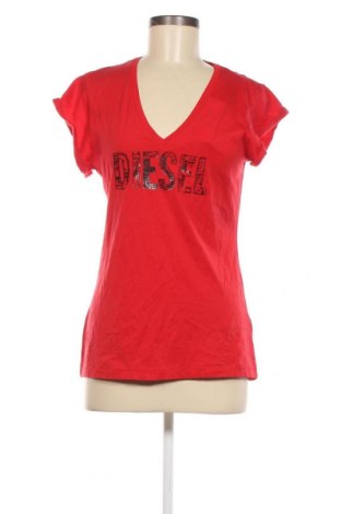 Damen T-Shirt Diesel, Größe S, Farbe Rot, Preis € 57,48