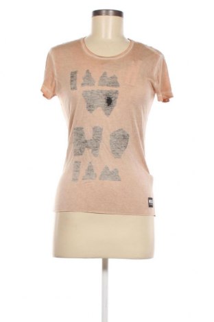 Γυναικείο t-shirt Diesel, Μέγεθος XS, Χρώμα  Μπέζ, Τιμή 70,10 €