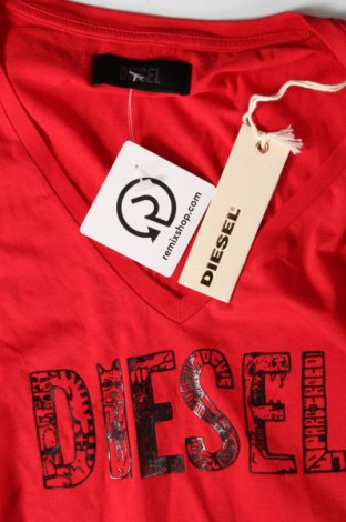 Dámské tričko Diesel, Velikost XS, Barva Červená, Cena  808,00 Kč