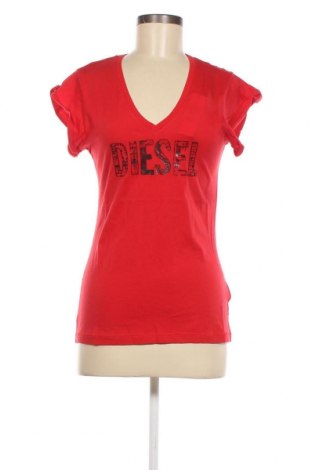 Dámske tričko Diesel, Veľkosť XS, Farba Červená, Cena  23,83 €