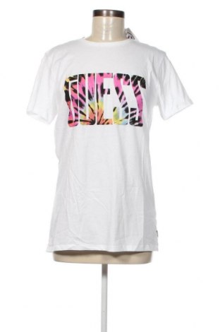 Damen T-Shirt Guess, Größe XL, Farbe Weiß, Preis 32,47 €