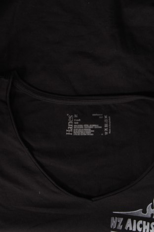 Дамска тениска Hanes, Размер M, Цвят Черен, Цена 10,79 лв.