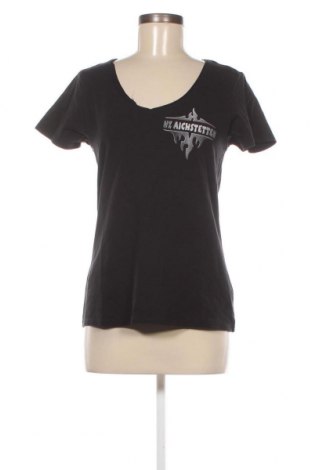 Damen T-Shirt Hanes, Größe M, Farbe Schwarz, Preis 7,51 €