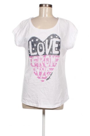 Γυναικείο t-shirt Hilfiger Denim, Μέγεθος XL, Χρώμα Λευκό, Τιμή 32,95 €