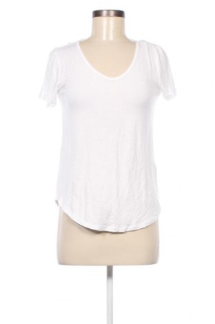 Γυναικείο t-shirt Hollister, Μέγεθος XS, Χρώμα Λευκό, Τιμή 10,21 €