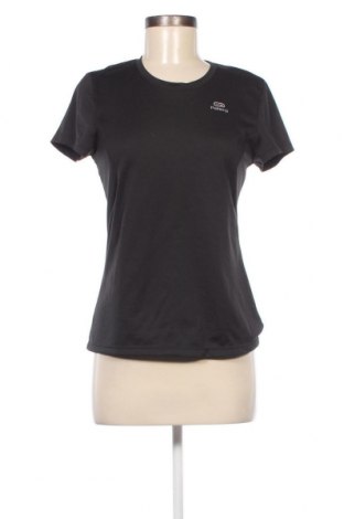 Γυναικείο t-shirt Kalenji, Μέγεθος M, Χρώμα Μαύρο, Τιμή 6,67 €