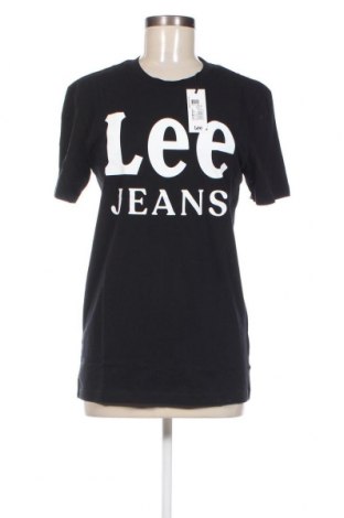 Γυναικείο t-shirt Lee, Μέγεθος S, Χρώμα Μαύρο, Τιμή 29,90 €