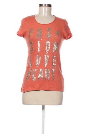 Damen T-Shirt MOS MOSH, Größe S, Farbe Beige, Preis 13,40 €