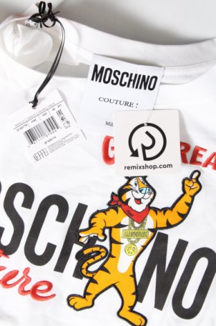 Γυναικείο t-shirt Moschino Couture, Μέγεθος S, Χρώμα Λευκό, Τιμή 131,09 €