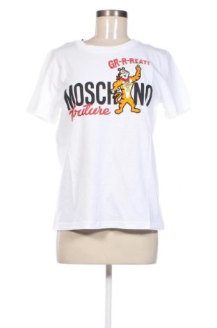 Damski T-shirt Moschino Couture, Rozmiar S, Kolor Biały, Cena 677,88 zł