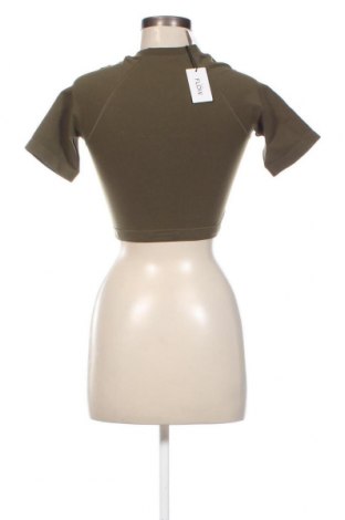 Γυναικείο t-shirt NA-KD, Μέγεθος M, Χρώμα Πράσινο, Τιμή 17,53 €