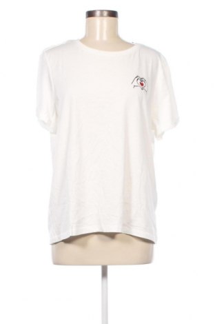 Γυναικείο t-shirt ONLY, Μέγεθος XL, Χρώμα Λευκό, Τιμή 8,35 €