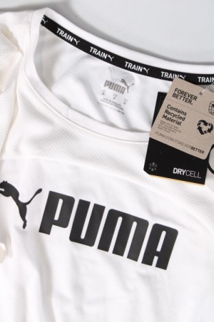 Дамска тениска PUMA, Размер M, Цвят Бял, Цена 46,40 лв.